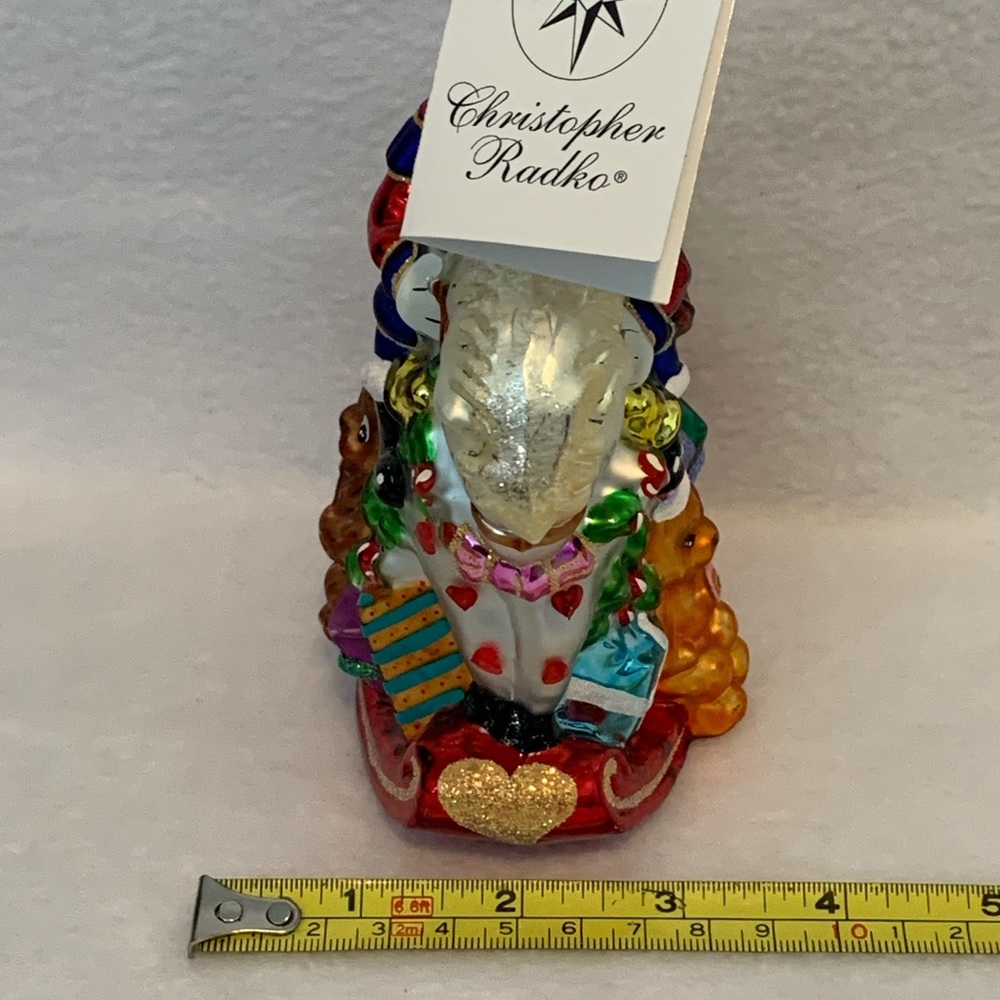 Christopher Radko Rocking Cracker Ornament - Picture 12 of 12
